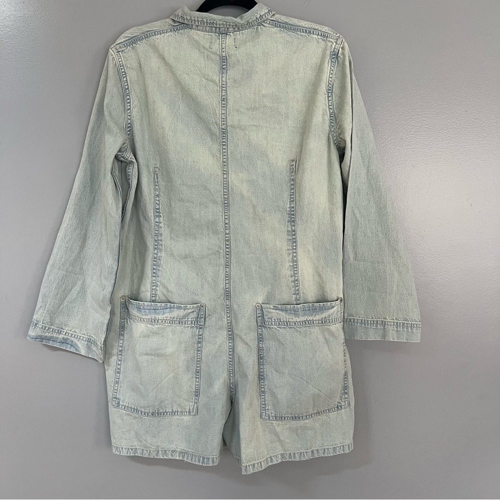 Free People Maggie Denim Shortalls - Picture 4 of 8